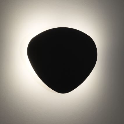 Stenska svetilka STONE 2xG9/8W/230V 30x39 cm črna