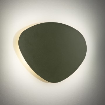 Stenska svetilka STONE 2xG9/8W/230V 30x39 cm zelena