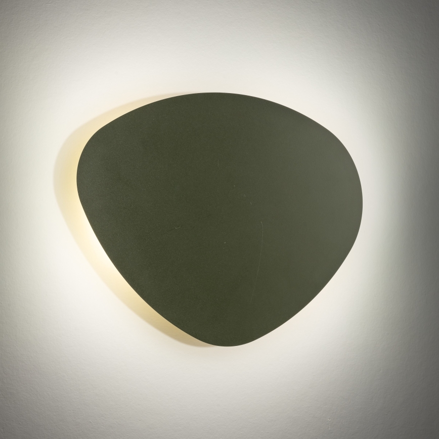 Stenska svetilka STONE 2xG9/8W/230V 30x39 cm zelena