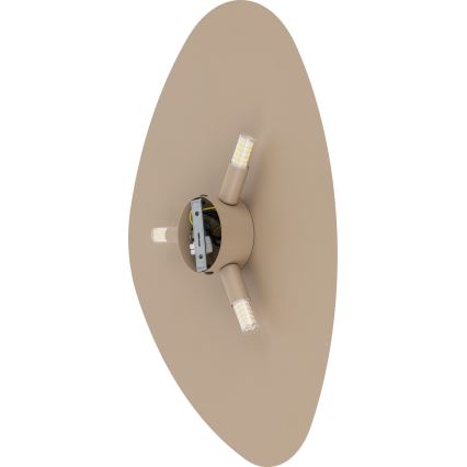 Stenska svetilka STONE 3xG9/8W/230V 37x49 cm bež