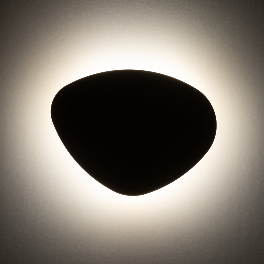 Stenska svetilka STONE 3xG9/8W/230V 37x49 cm črna