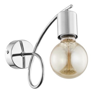Stenska svetilka TANGO 1xE27/15W/230V sijajni krom