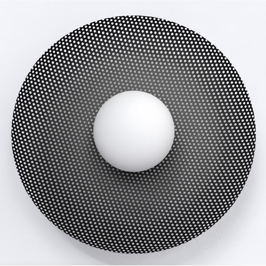 Stenska svetilka VIBEZ 1xG9/8W/230V črna