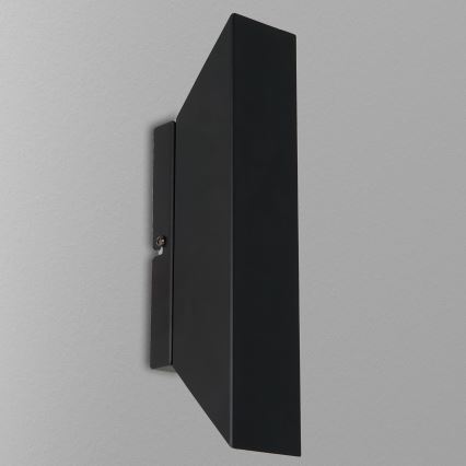 Stenska svetilka WALL 2xGU10/8W/230V črna