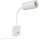 Stenska svetilka z USB PUNTO 1xGU10/9W/230V bela
