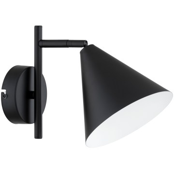 Stenska svetilka ZELTA 1xE27/15W/230V črna