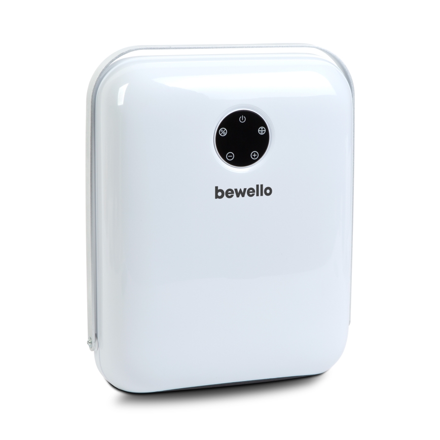 Stenski grelec s držalom za brisače 2000W/230V IP22 bela + daljinski upravljalnik