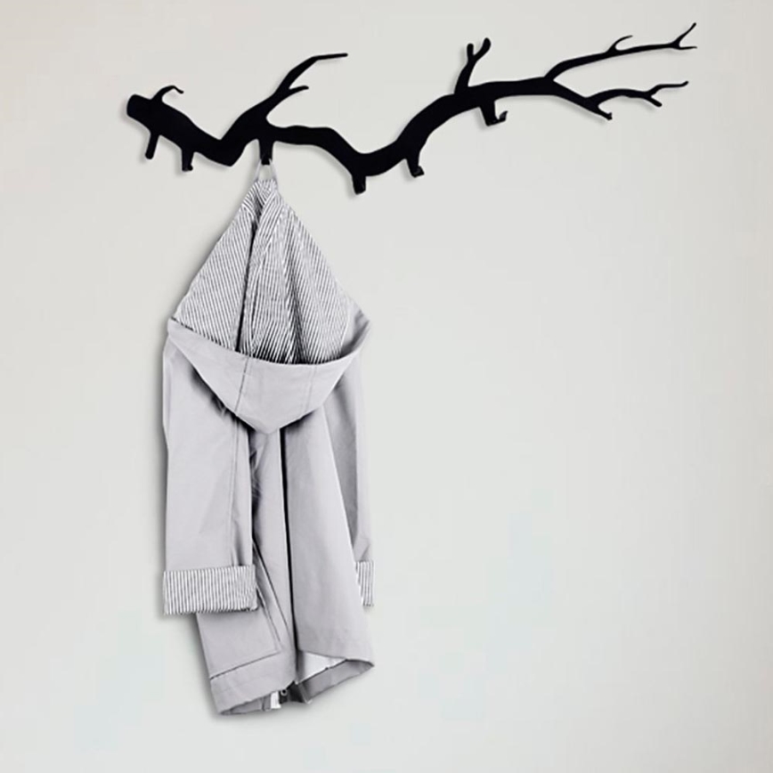 Stenski obešalnik 87x22 cm veja