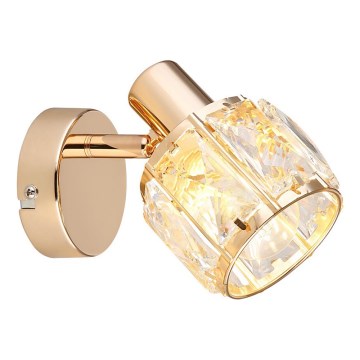 Stenski reflektor DUBAI 1xE14/40W/230V Rosegold