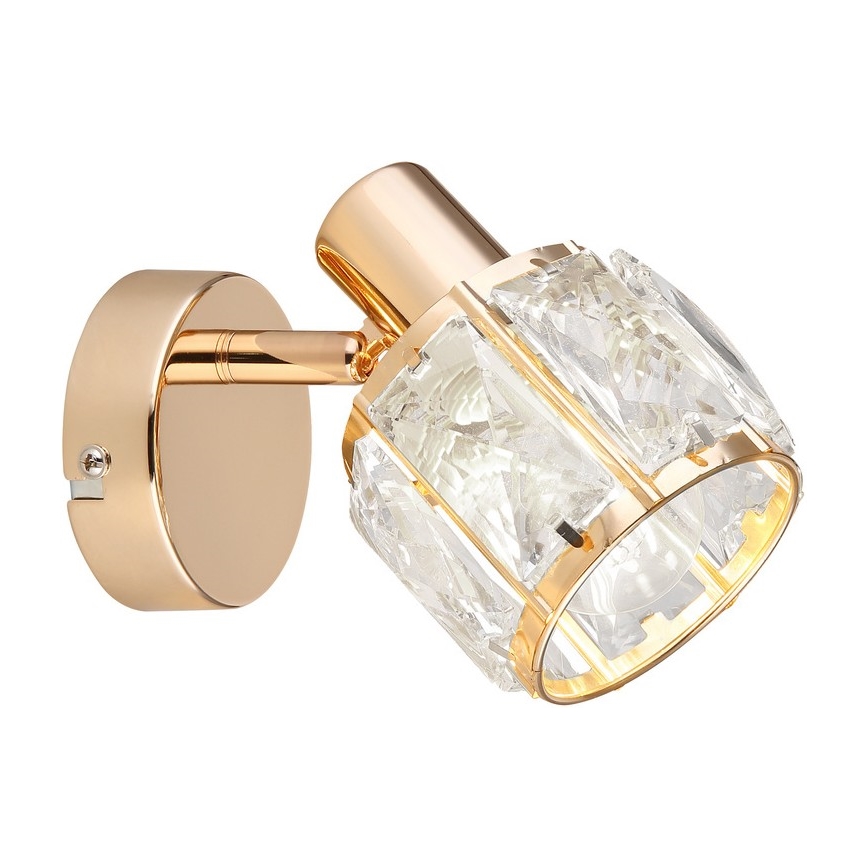 Stenski reflektor DUBAI 1xE14/40W/230V Rosegold
