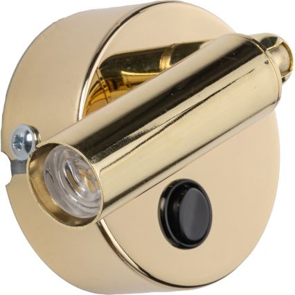 Stenski reflektor ENZO 1xG9/8W/230V zlata