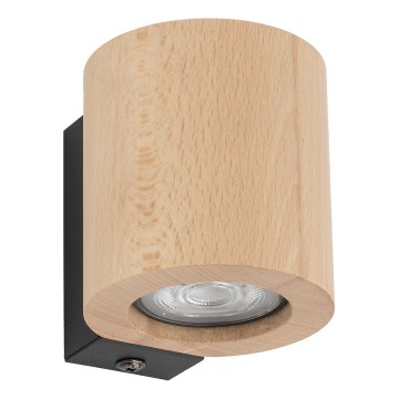 Stenski reflektor EVE 1xGU10/10W/230V bukev