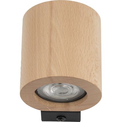 Stenski reflektor EVE 1xGU10/10W/230V bukev