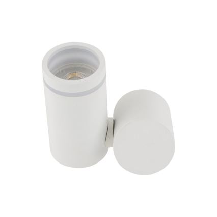 Stenski reflektor JET SET 1xGU10/10W/230V bela