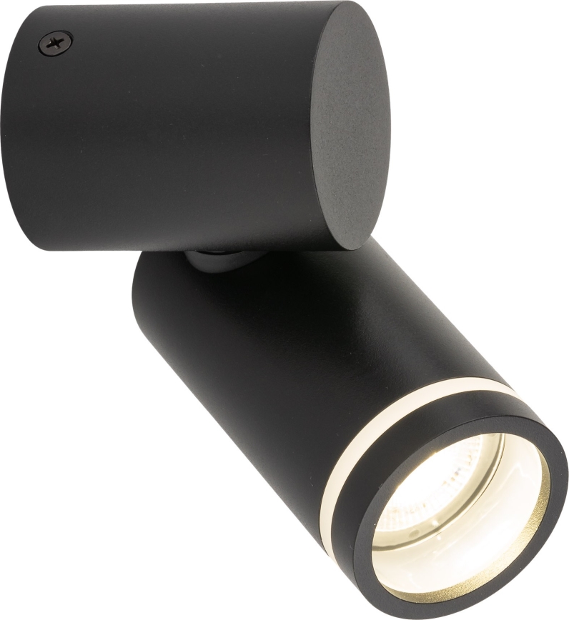Stenski reflektor JET SET 1xGU10/10W/230V črna