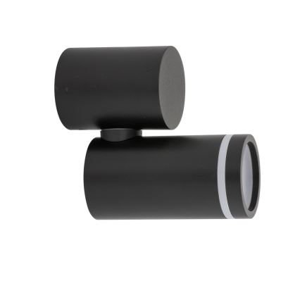 Stenski reflektor JET SET 1xGU10/10W/230V črna