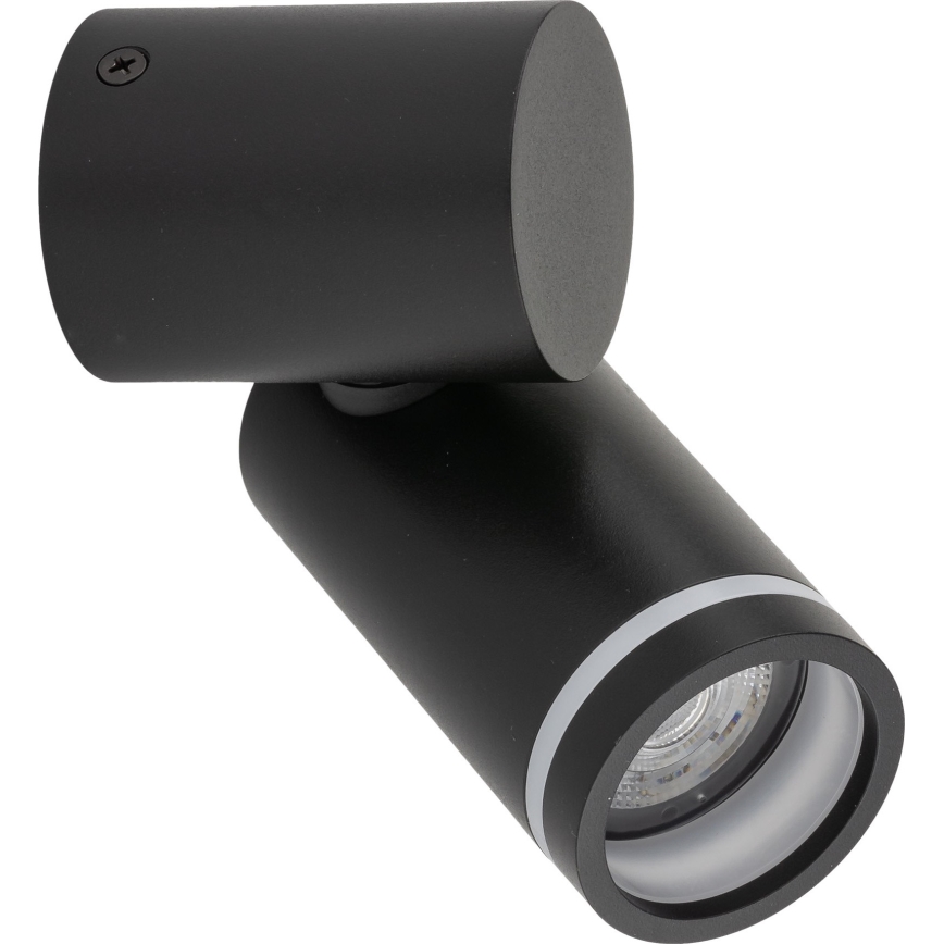 Stenski reflektor JET SET 1xGU10/10W/230V črna