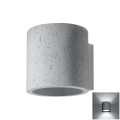 Stenski reflektor ORBIS 1xG9/40W/230V beton