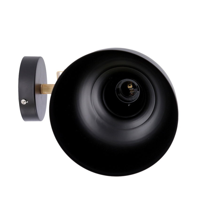 Stenski reflektor RENO 1xE27/40W/230V črna