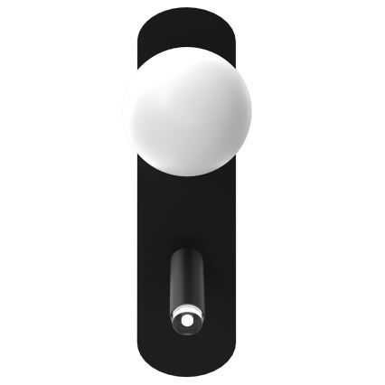 Stenski reflektor SIRIO 2xG9/25W/230V črna