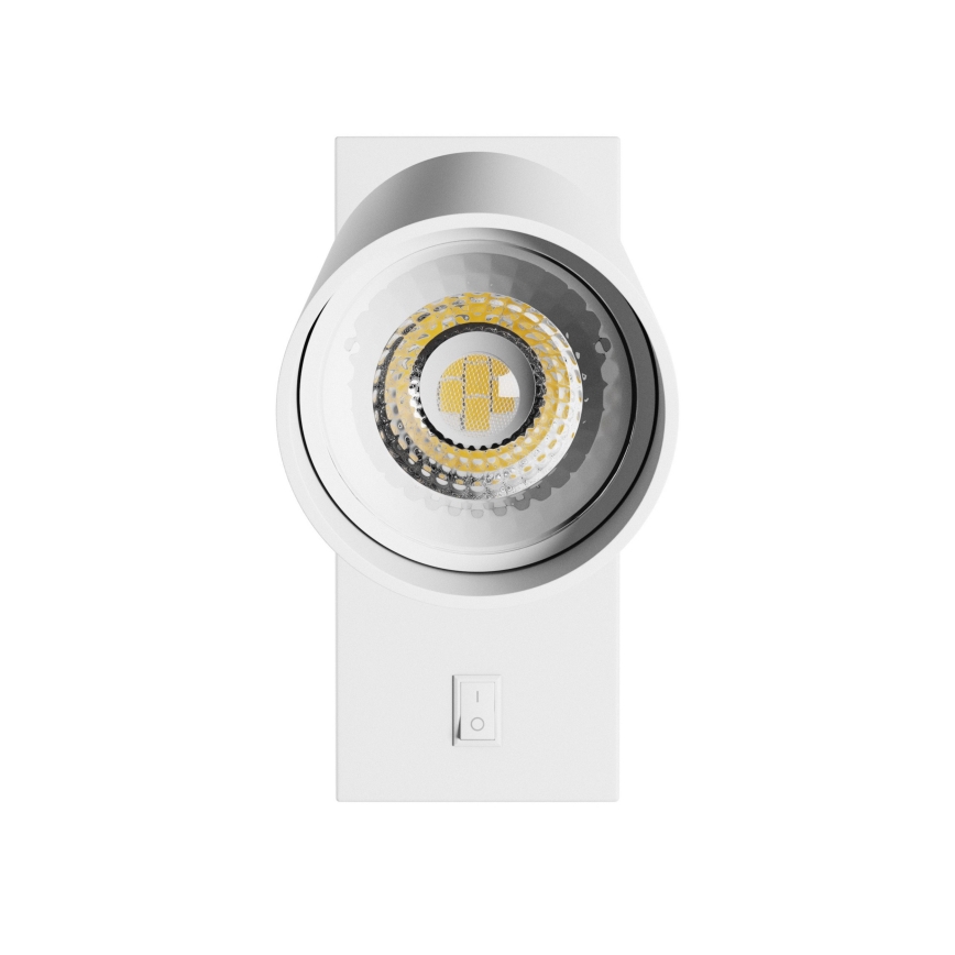 Stenski reflektor SQUALLA VARIOSA 1xGU10/10W/230V bela