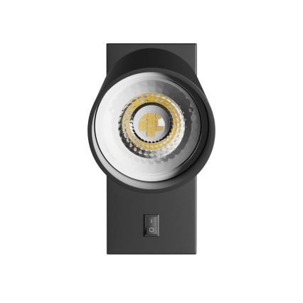 Stenski reflektor SQUALLA VARIOSA 1xGU10/10W/230V črna