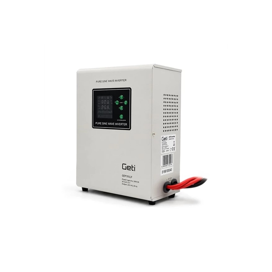 Stenski UPS 700 W/1000 VA, čisti sinus