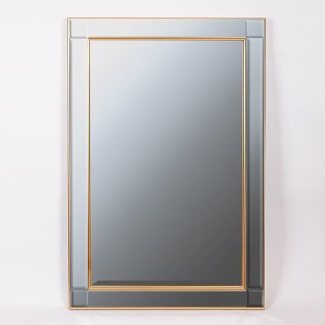 Stensko ogledalo 90x60 cm