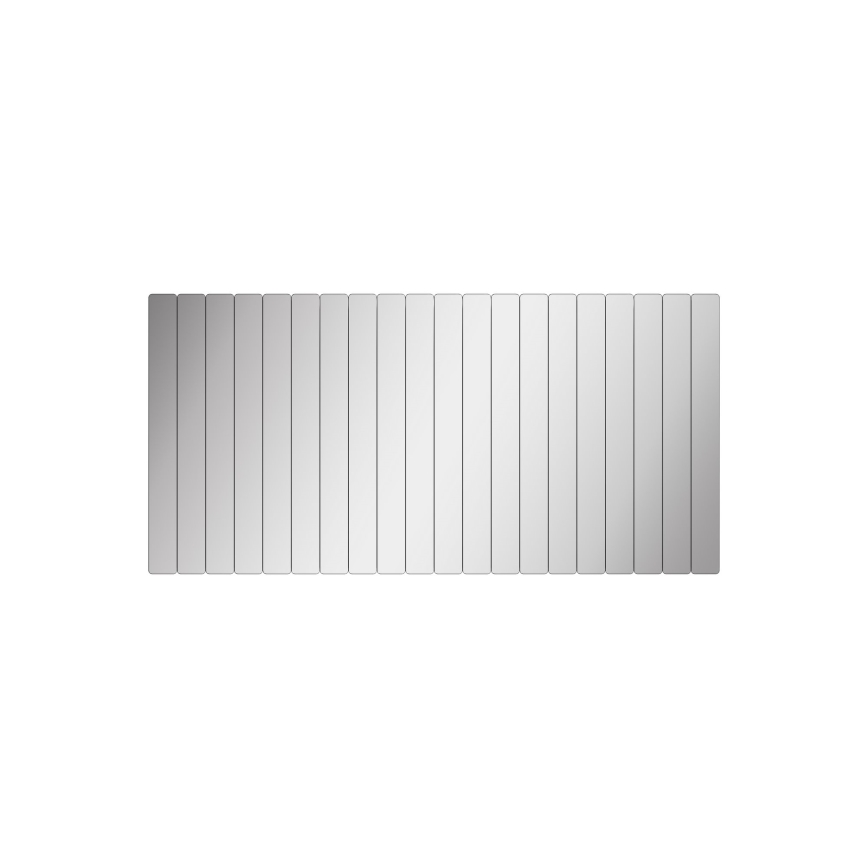 Stensko ogledalo RECTANGULAR 100x40 cm - 20 delov