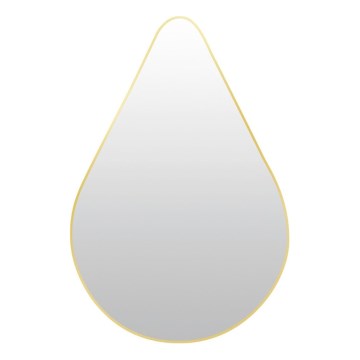 Stensko ogledalo RIVERSIDE 75x50 cm zlato