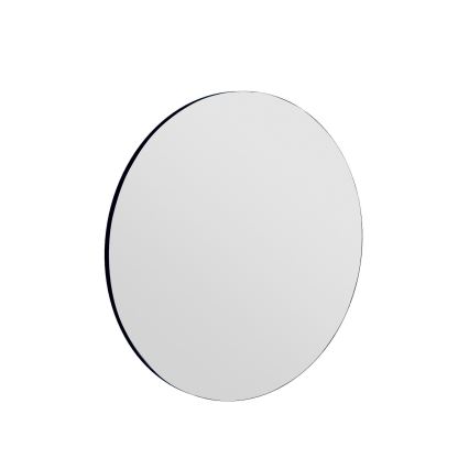 Stensko ogledalo ZEOS pr. 70 cm črna