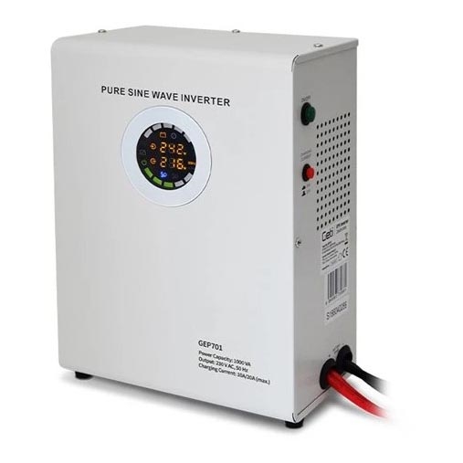 Stensko rezervno napajanje 700W/1000VA čisti sinusni val
