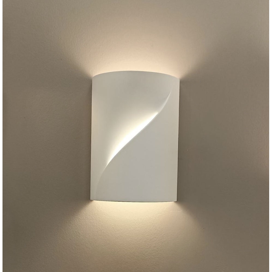 Stensko svetilo BLANC 2xE14/10W/230V belo