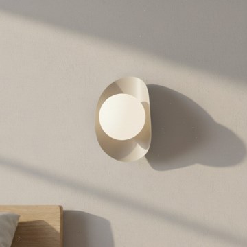 Stensko svetilo FIERO 1xG9/8W/230V bež