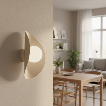 Stensko svetilo FIERO 1xG9/8W/230V bež