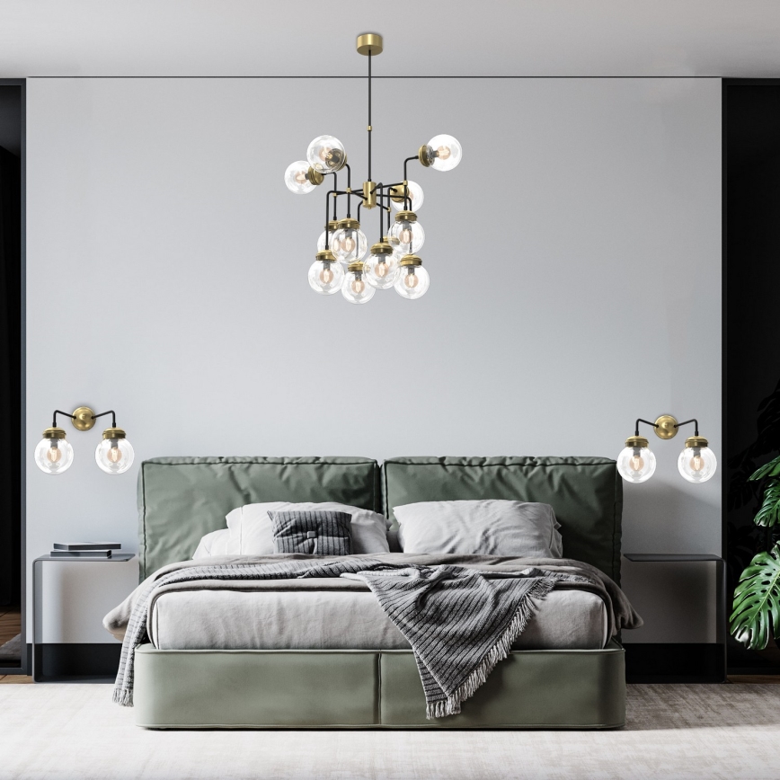 Stensko svetilo HYDRO 2 2xE14/15W/230V