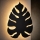 Stensko svetilo MONSTERA 3xG9/8W/230V črna