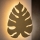 Stensko svetilo MONSTERA 3xG9/8W/230V zlate barve