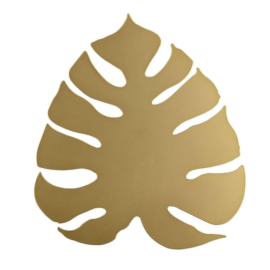 Stensko svetilo MONSTERA 3xG9/8W/230V zlate barve