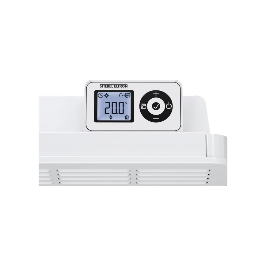 Stiebel Eltron - Stenski konvektor z LCD zaslonom in elektronskim termostatom 2500W/230V IP24