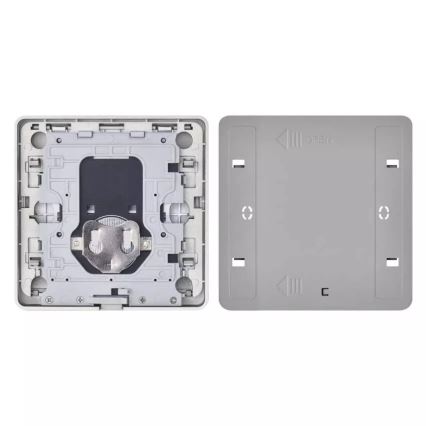 Stikalo 2-gumba GoSmart 1xCR2430 Tuya črna