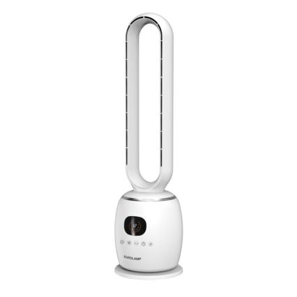 Stojalni ventilator 30W/230V 102 cm bel + daljinski upravljalnik