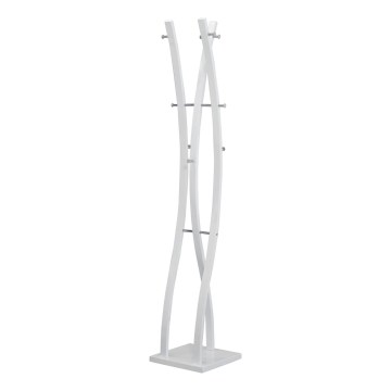 Stojalo za oblačila 179x35 cm VALET belo