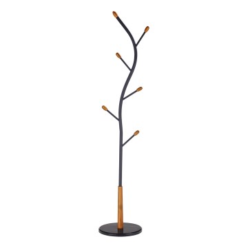 Stojalo za oblačila STILE 186x38 cm črno