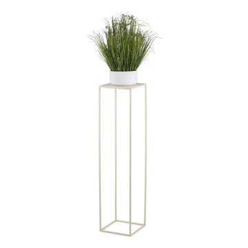 Stojalo za rože 100x24 cm krem barva
