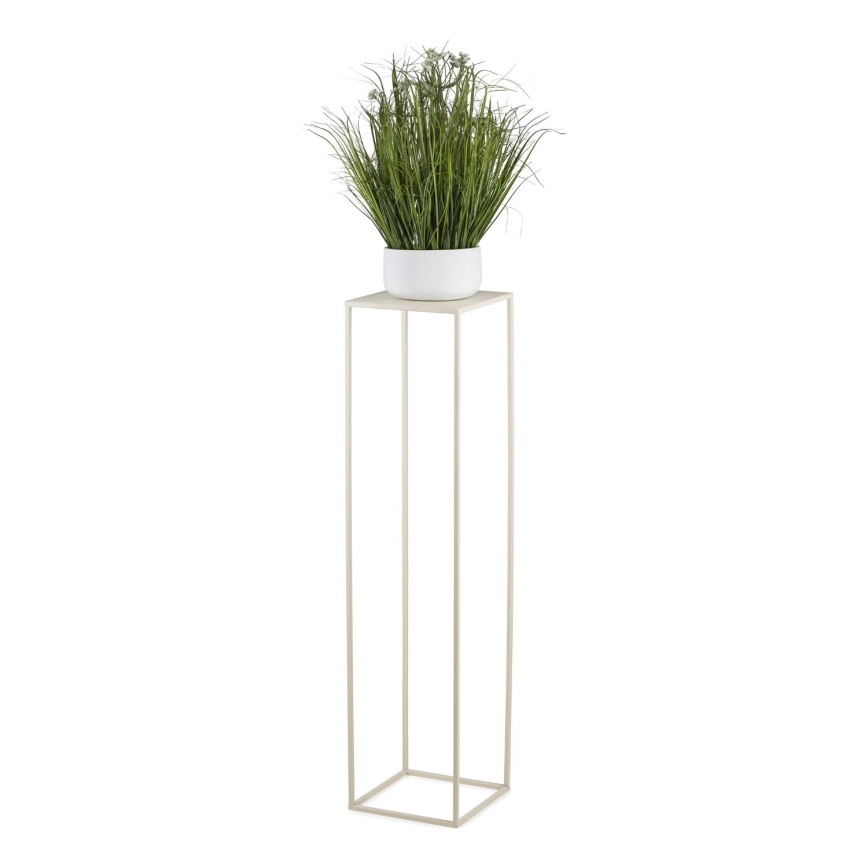 Stojalo za rože 100x24 cm krem barva