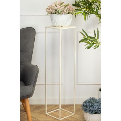 Stojalo za rože 100x24 cm krem barva