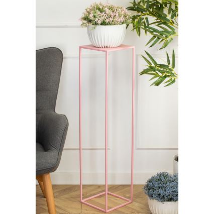 Stojalo za rože 100x24 cm roza
