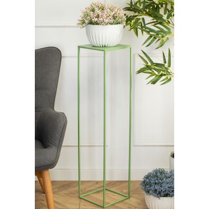 Stojalo za rože 100x24 cm temno zelena