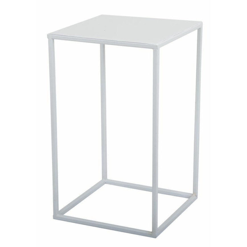 Stojalo za rože 40x24 cm bela